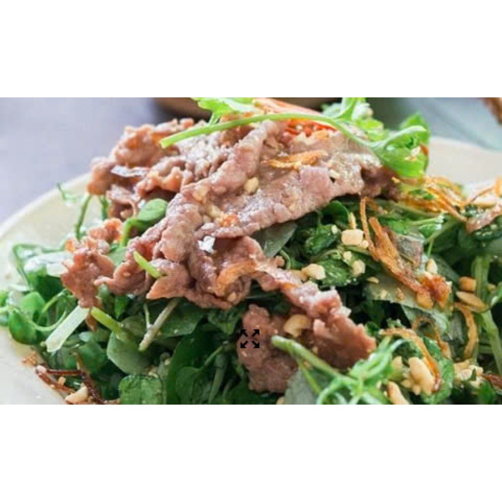  Rau Càng Cua Trộn Dầu Giấm Bò