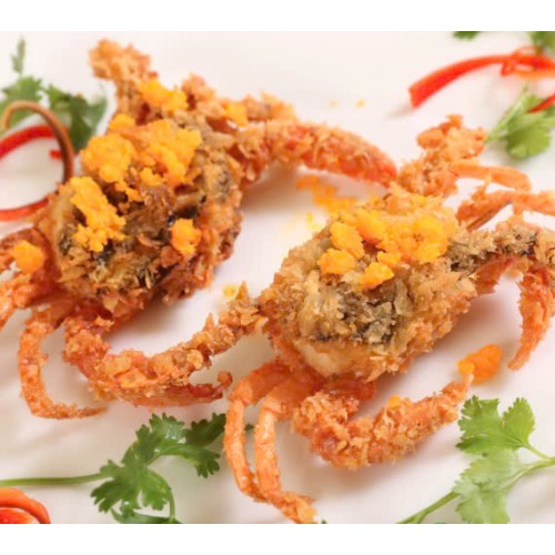 Cua Lột Rang Trứng Muối