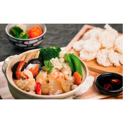 Hải Sâm Cơm Cháy Tay Cầm 