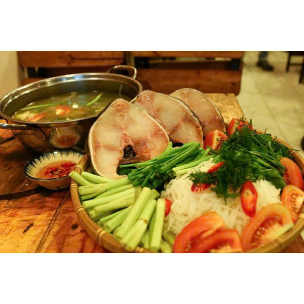 Lẩu Cá Bớp Nấu Măng Chua